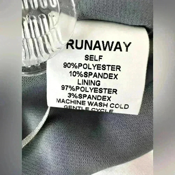 Runaway Faux Suede Jackie Mini Skirt Size 8 - Picture 11 of 15